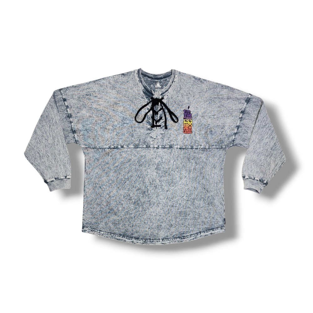 Disney Hocus Pocus 25th Anniversary Lace Up Spirit Jersey Adult XXL Park Shirt